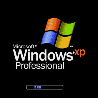 If all goes well you should see the Windows XP Loading Screen